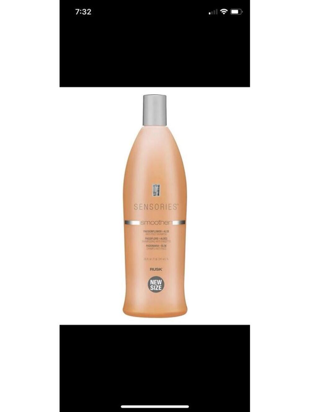 Rusk Sensories Smoother Passionflower + Aloe Shampoo 35 Oz